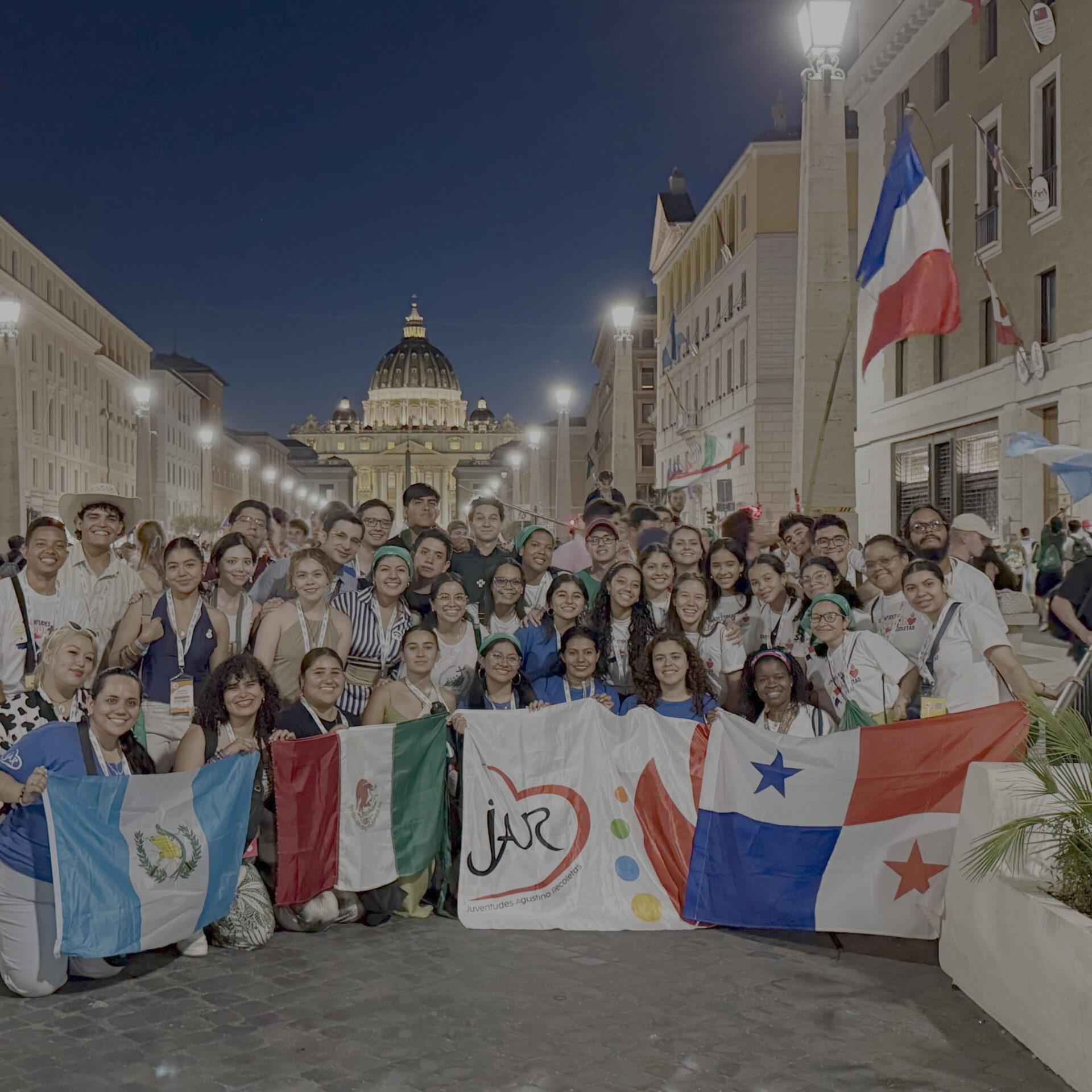 Jovenes JAR en Roma