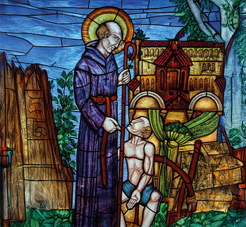 Vitral Santo Tomás de Villanueva