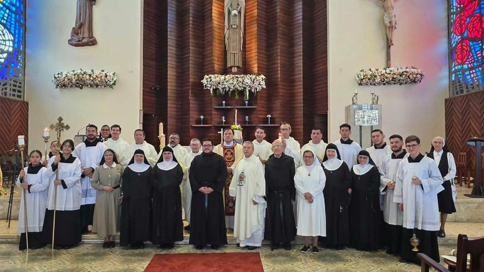 Profesión solemne de Randy Campos. Alajuela, Costa Rica. Agustinos Recoletos.