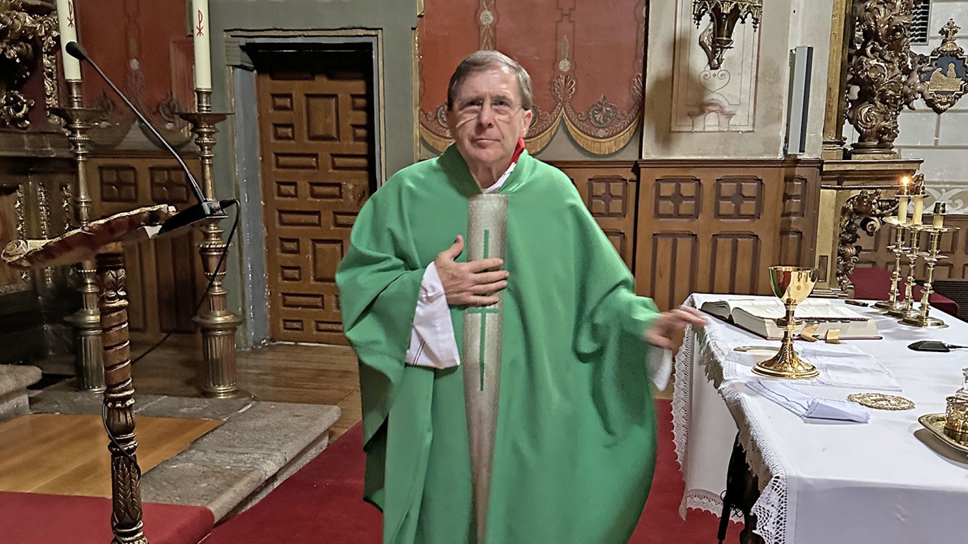 Paco Legarra, agustino recoleto.