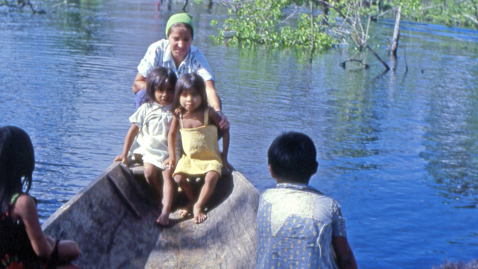 Misionera agustina recoleta en la Misión de Lábrea (Amazonas, Brasil) en los años 80 del siglo XX.