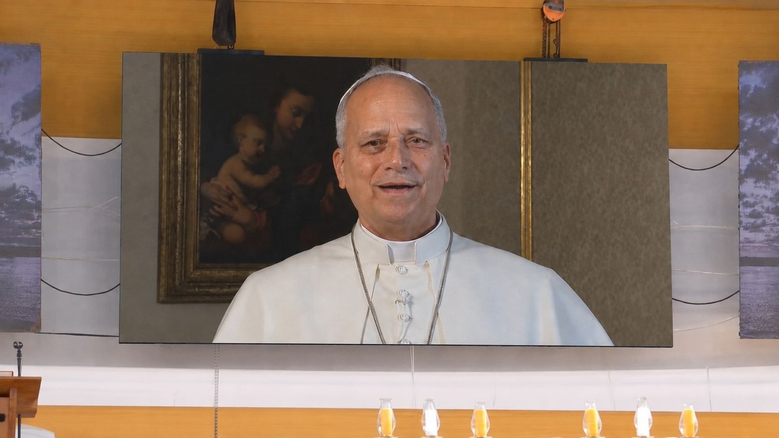 Papa León videomensaje chota