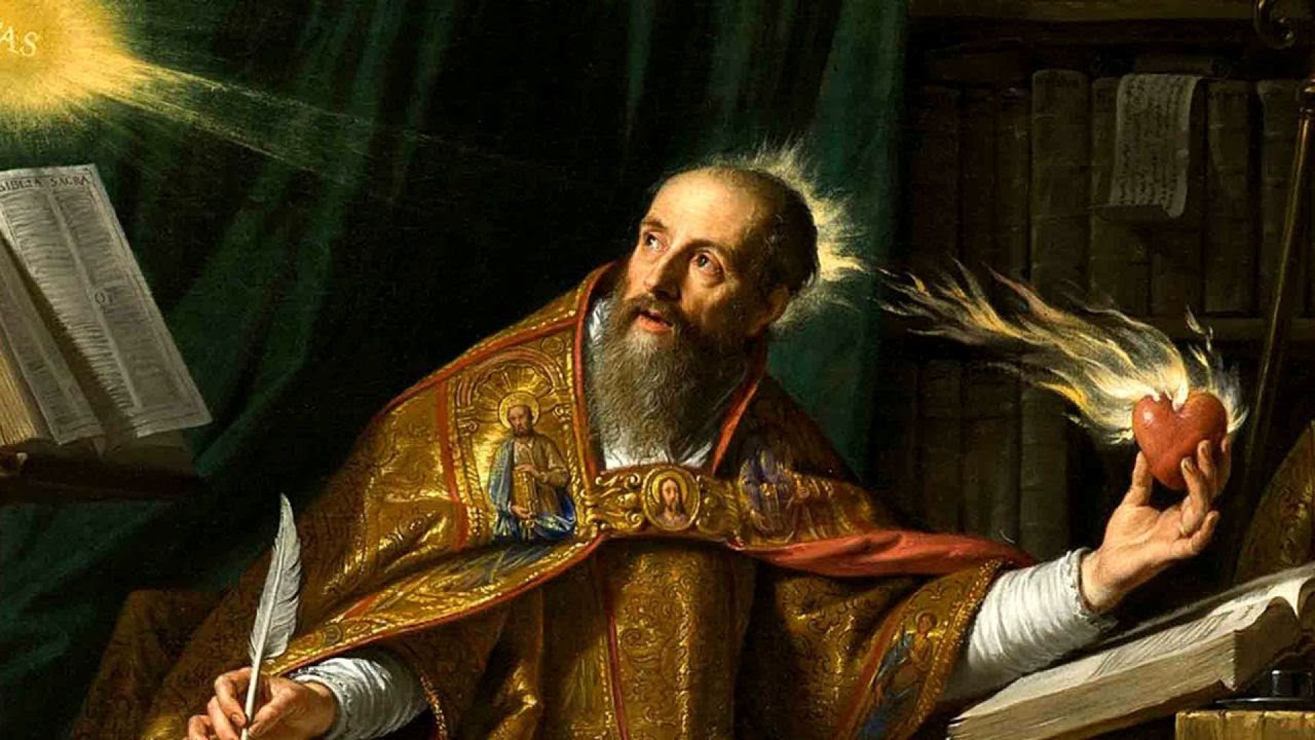 Saint Augustine portrait Father of the Church